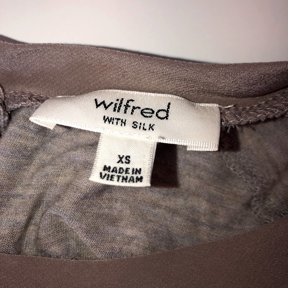 Wilfred zip-up tee - Picture 3 of 3
